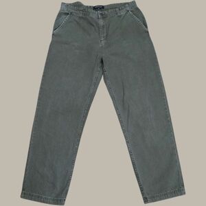 Cotton On Olive Loose Fit Pants Size 34 Men